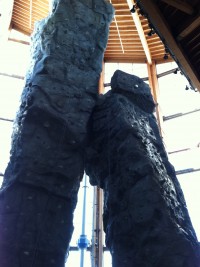 My first climbing experience at REI